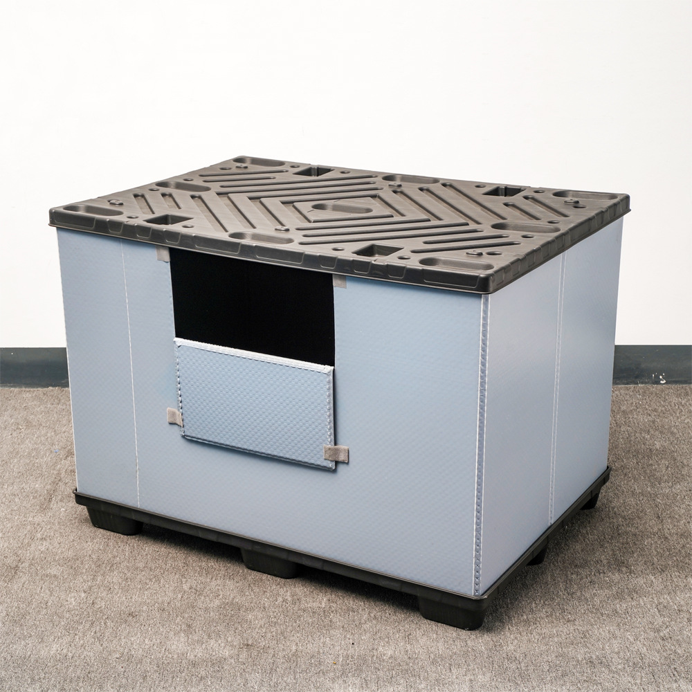 1600*1140大型折叠围板箱 汽车零部件周转箱 可循环使用-阿里巴巴