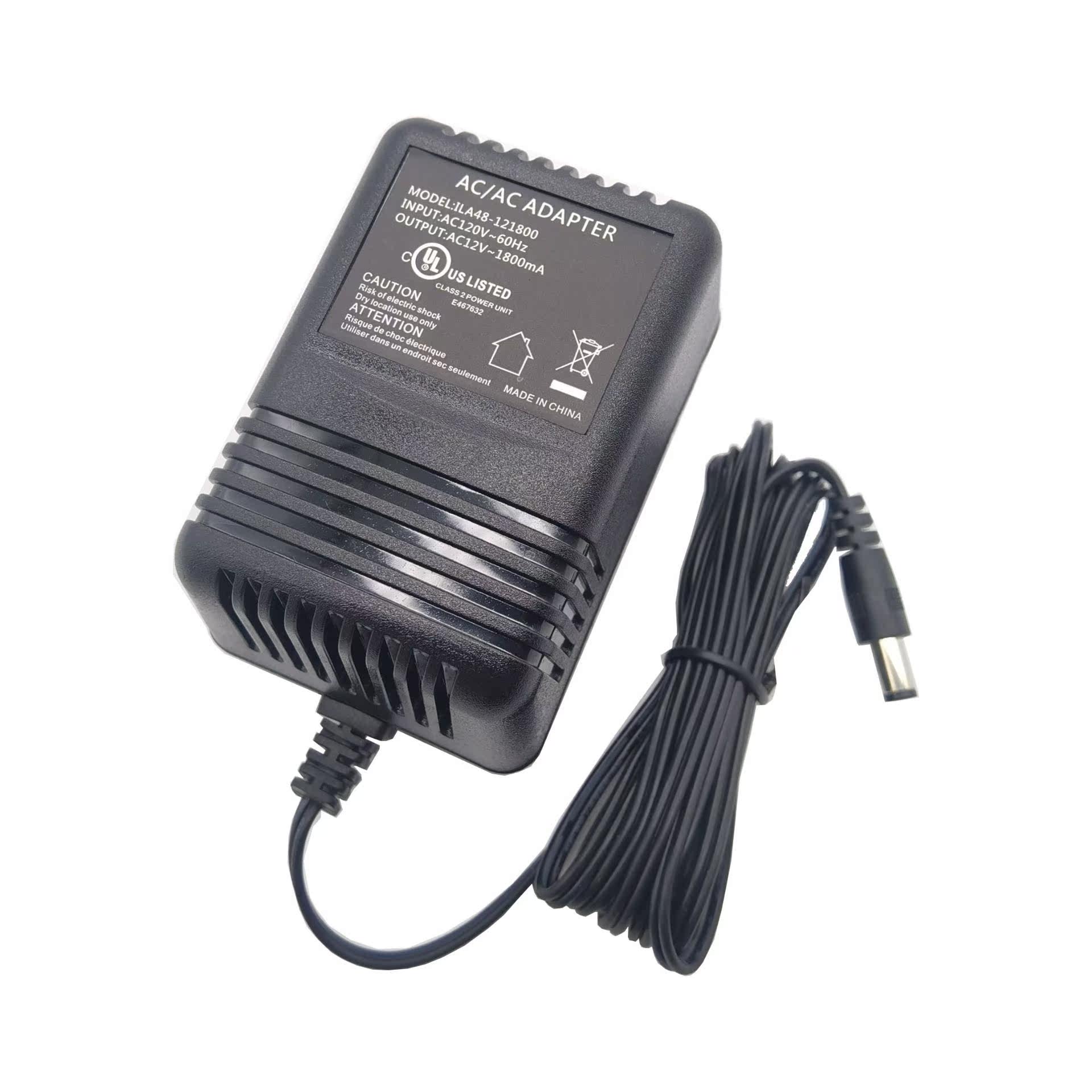 定制24v1a  24v20va 美规线性电源 6级能效适配器 ul1310