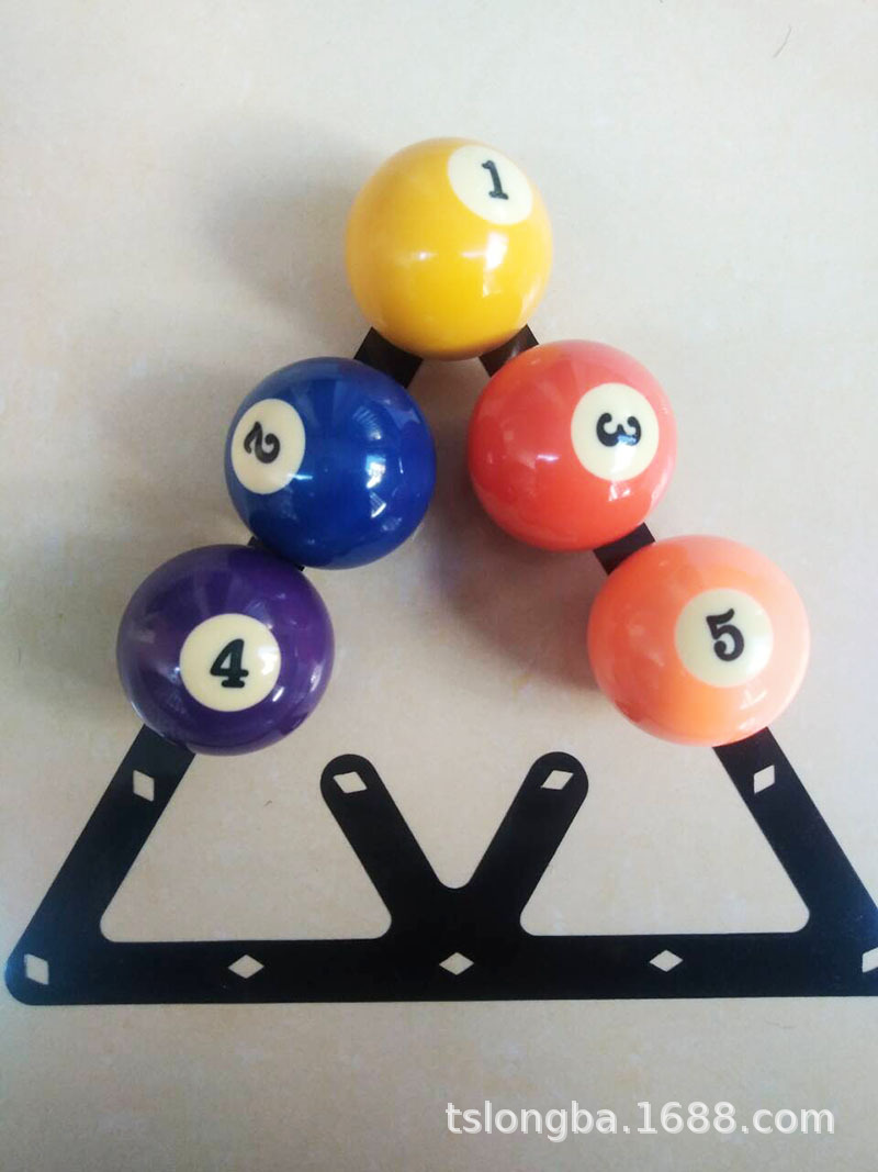 台球用品台球桌球配件美式黑八 摆球贴 快速摆球架