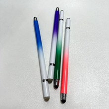 纤维四合一渐变电容笔触摸笔适用于手机平板等手写绘画等厂家批发
