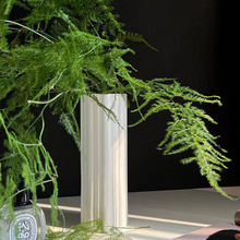 创意白色北欧陶瓷干花花瓶家居餐桌客厅水培装饰摆件插花现代简约