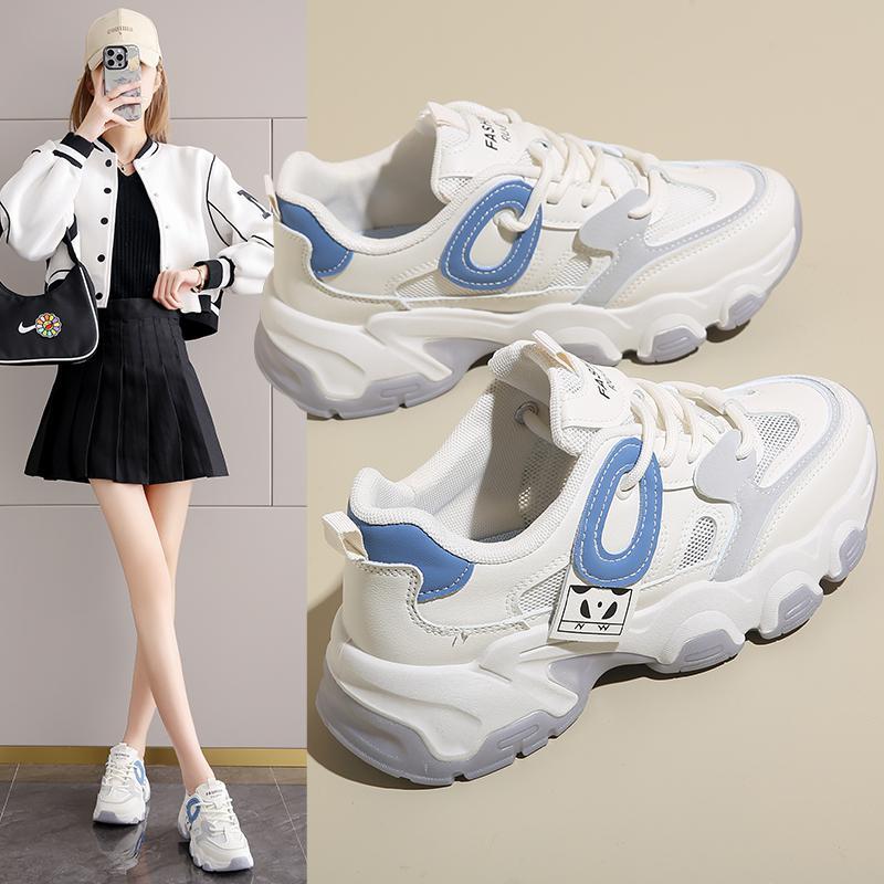 爆款老爹鞋女款初中学生夏季高中生女鞋体育生专用运动鞋超轻减震