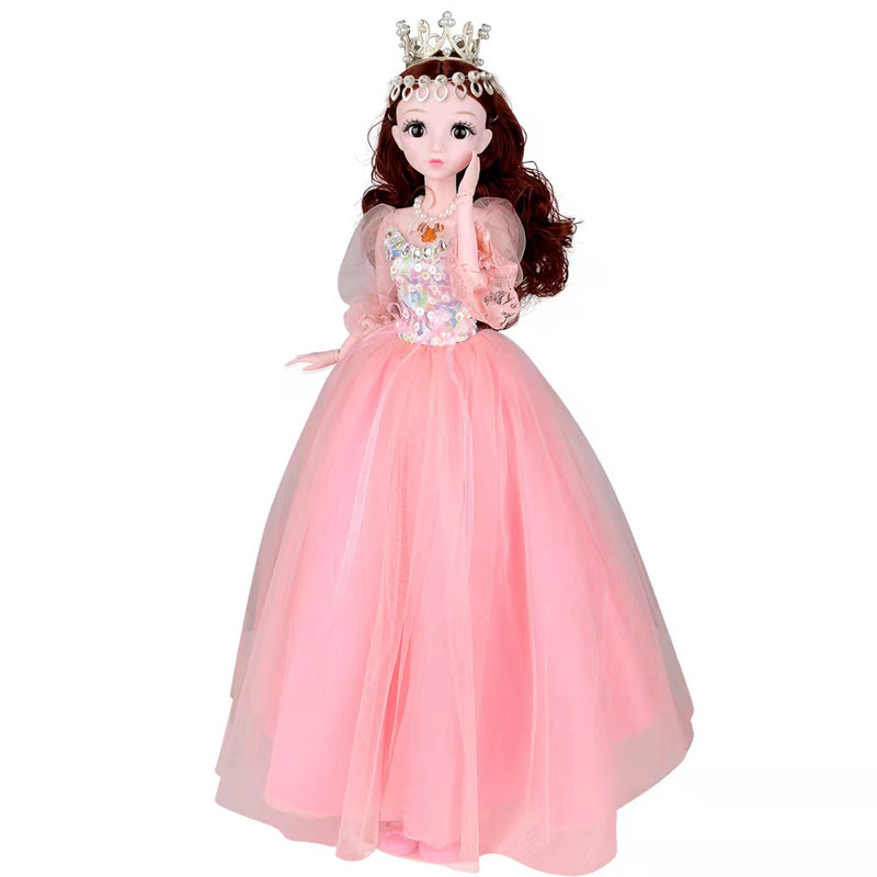 60cm Large Doll Gift Box Dress up Wedding Princess European and American Style Big Dress Girls Playing House Toy Gift