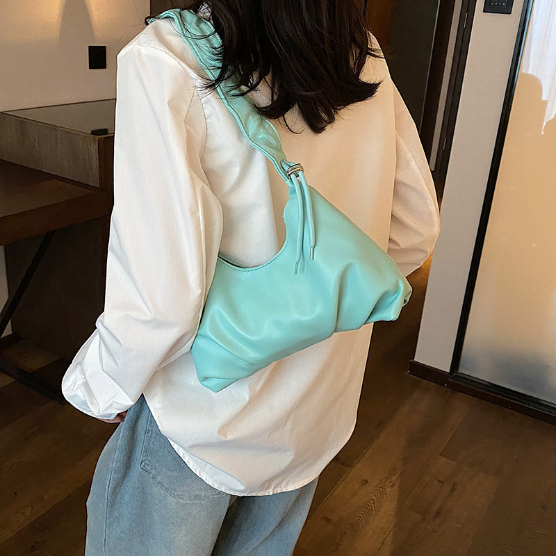 Fashion Pleated Underarm Bag New French Niche All-Match Handbag Women's Bag High Sense Shoulder Bag Foreign Trade Wholesale