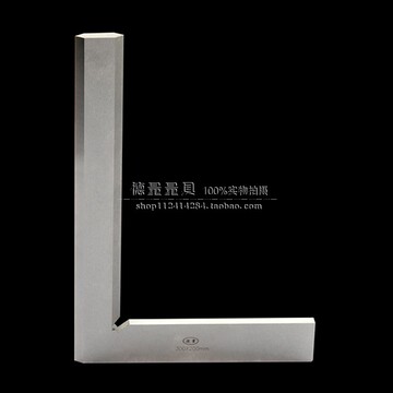 德量90度刀口直角尺63 80*50 125 160 200 250 300 600*400mm拐