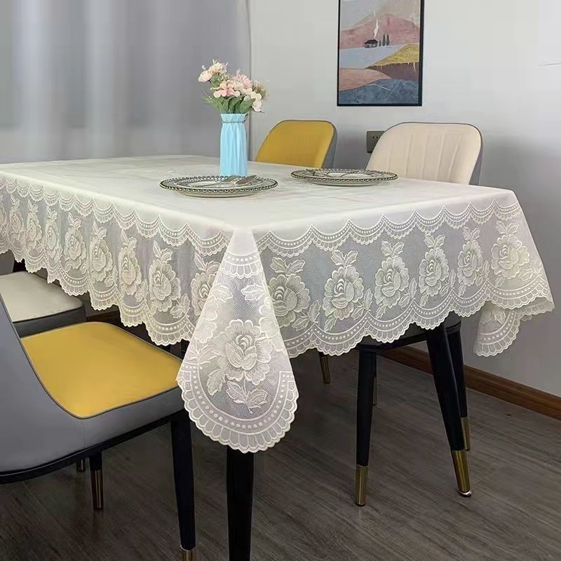 桌布防水防油防烫免洗长方形餐桌布桌面布客厅轻奢新款桌面布