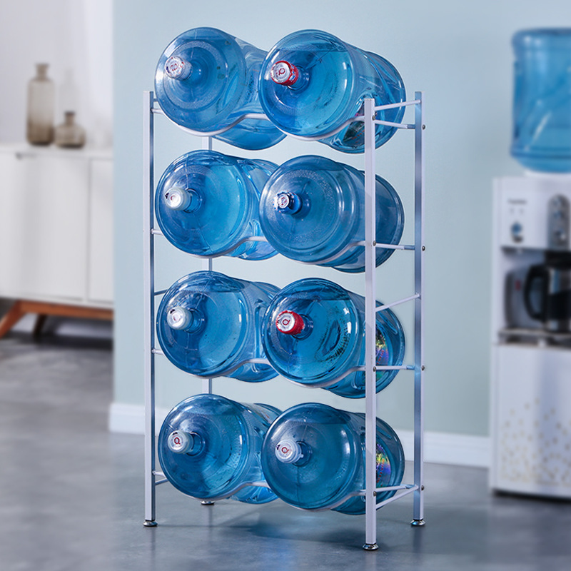 水桶架饮用水置物架多层落地式办公室矿泉水架子支架纯净水收纳架