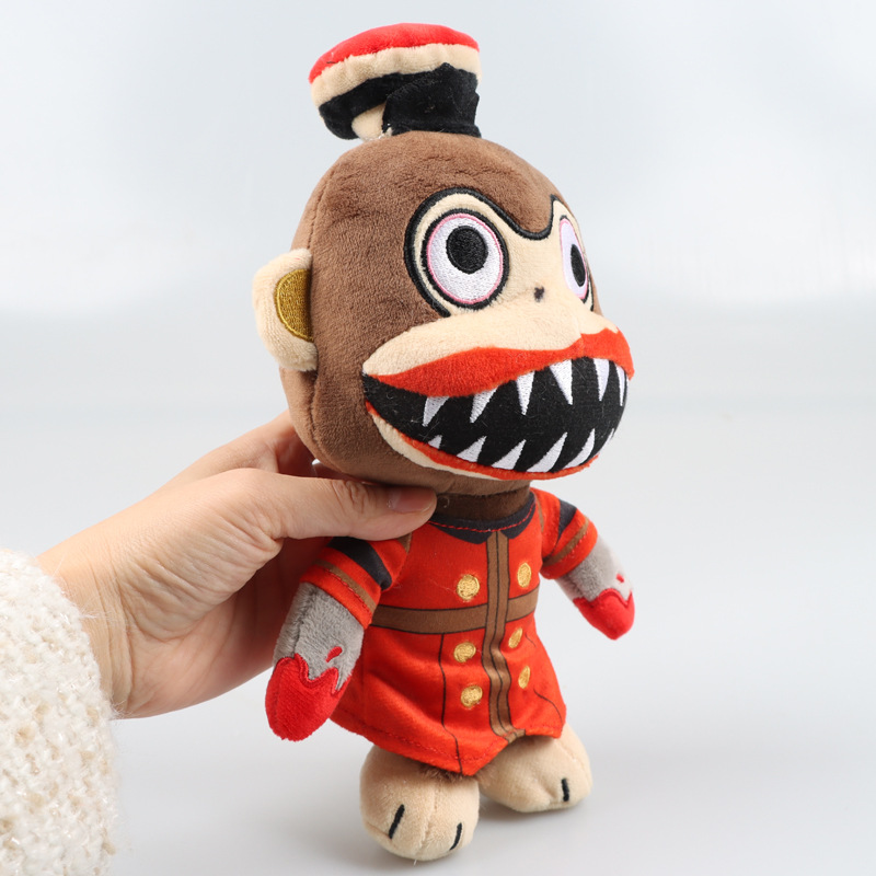 现货跨境新品dark deception murder monkey猴子毛绒公仔