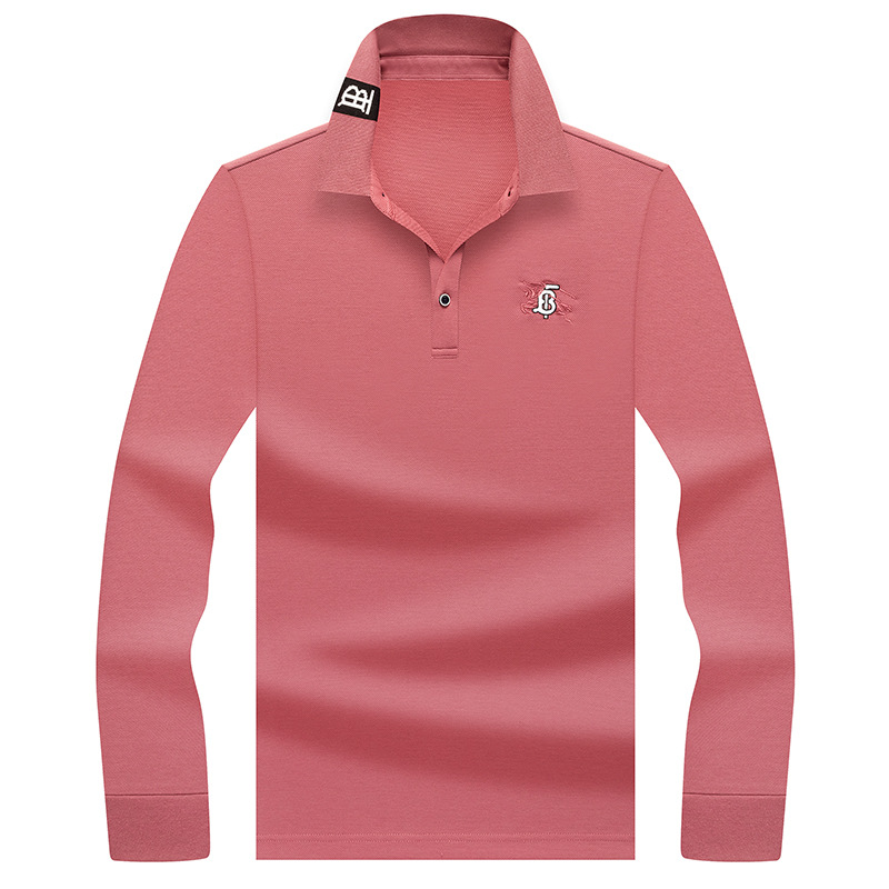 保罗牧马人长袖t恤男士秋季潮流polo衫秋装刺绣翻领打底衫上衣服