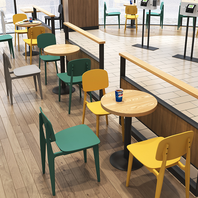 汉堡店桌椅组合冷饮甜品奶茶店德克士商用餐桌椅披萨炸鸡桌子椅子