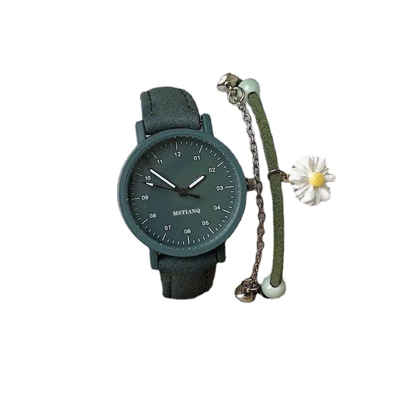 Korean Simple Temperamental Ins Style Girls' Middle School Student Girlish Fresh Antique Mori Style Women's Antique Watch