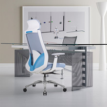 主管高管办公椅 网布靠背会议椅职员椅 电脑转椅人体工学椅子