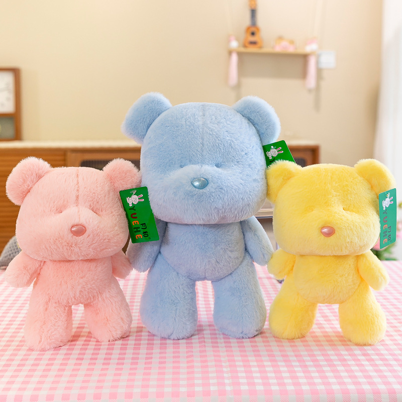 可爱卡通糖果小熊毛绒玩具公仔玩偶抓机娃娃柔软网红小熊书包挂件