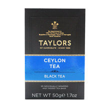 现货 英国taylors皇家泰勒 伯爵红茶 100包餐饮装英国皇室御用