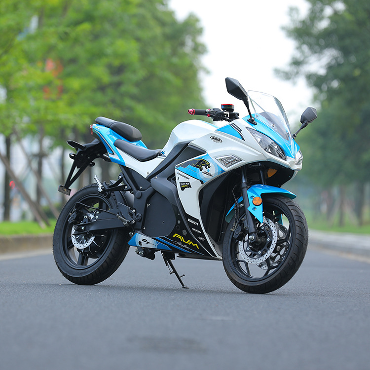 v6大跑车地平线s款电动跑车摩托车成人趴赛高速小忍者电摩街车