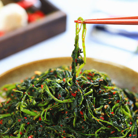 朝鲜族韩国泡菜延边朝鲜族特产辣拌樱菜下饭菜泡菜樱菜小咸菜