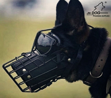 狗战术口笼黑钢马犬杜宾工中大型练用品狗嘴套嘴罩防咬实战犬口罩