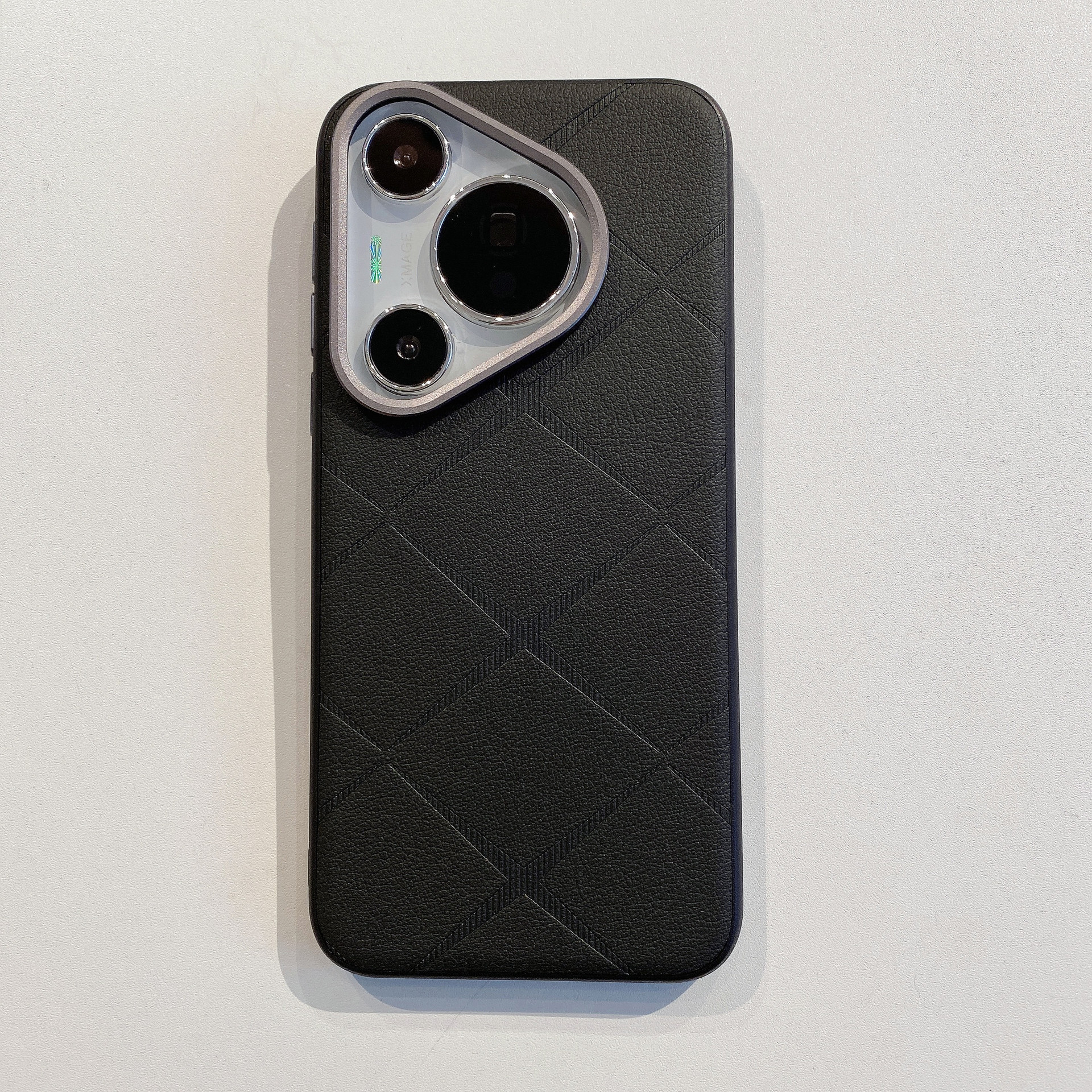 适用华为pura70手机壳星芒素皮pura70pro 防摔保护套ultra新款