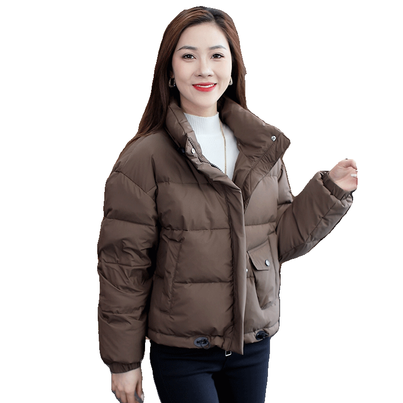 羽绒服冬装2023新款今年流行时尚短款洋气质小个子女装外套潮