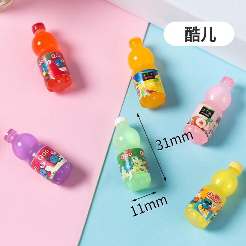 Candy Toy Simulation Wine Bottle Convenience Store Mini Beverage Bottle Luminous Small Wine Bottle Diy Toy Ornament Decoration Wholesale