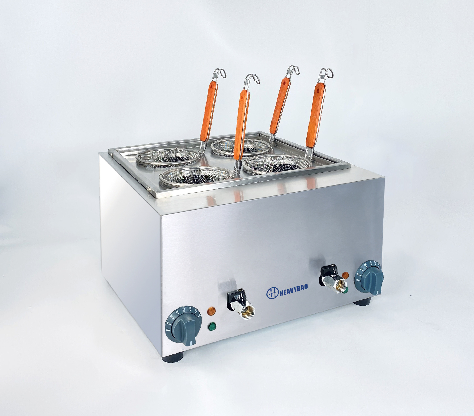 恒丽宝自动升降煮面炉全自动麻辣烫炉商用自动升降煮面机专供出口