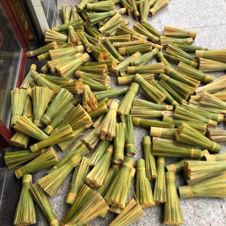 天然竹子洗锅刷 清洁刷除油神器竹刷把 不沾油洗碗多面刷厨房刷锅