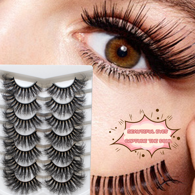 Dingsen False Eyelashes Factory Direct Supply Cross-Border Stable Eyelashes Long Explosion Style Eyelash Exaggerated Eyelashes