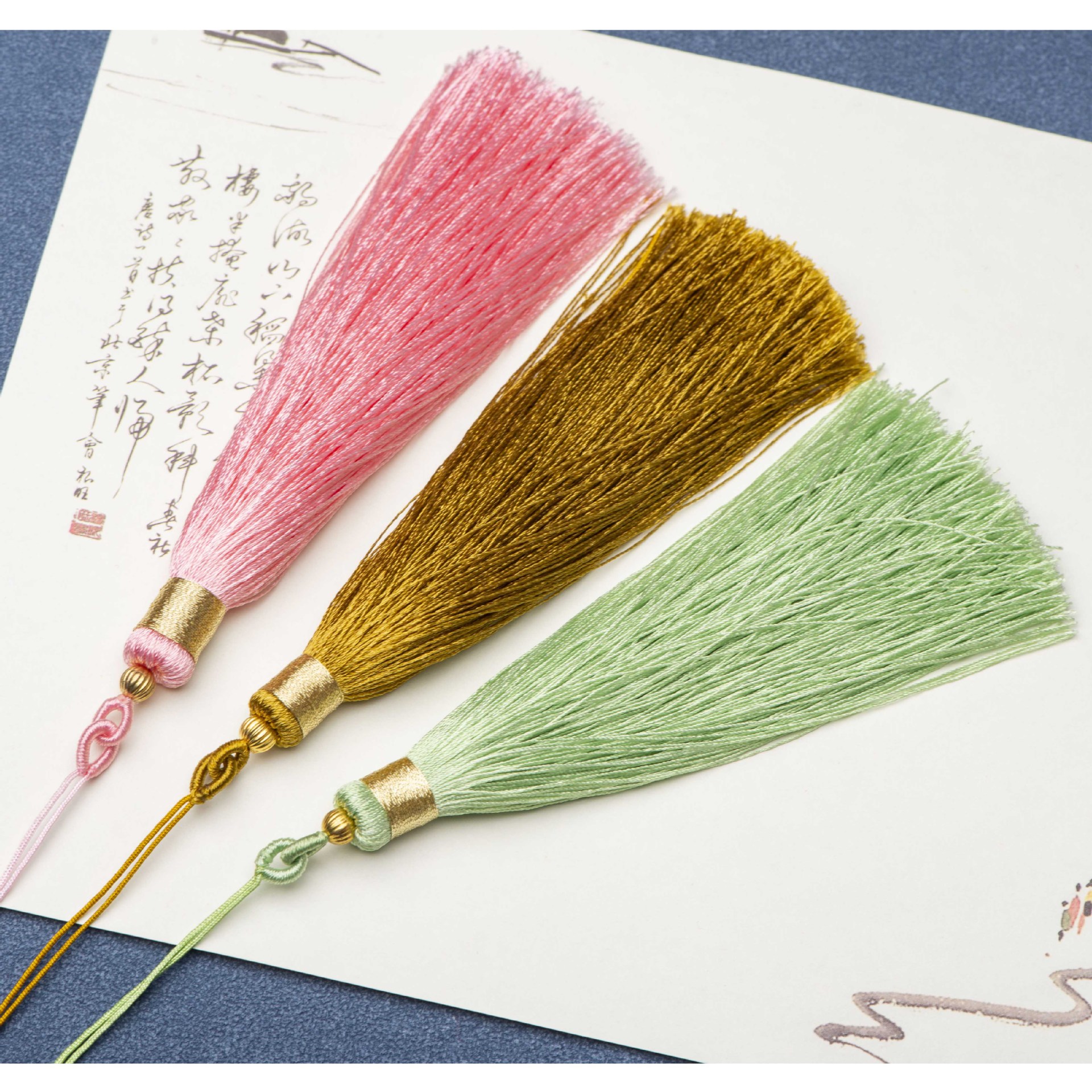 中国结流苏抗皱绕金线穗子中国风挂件饰品配件古风吊坠流苏批发