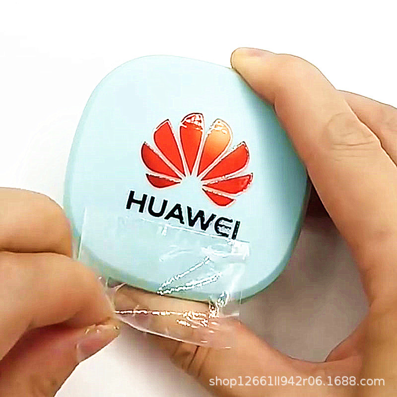 水晶标贴uv转印贴logo镂空贴镍金属标签立体感防水再生贴撕膜留字