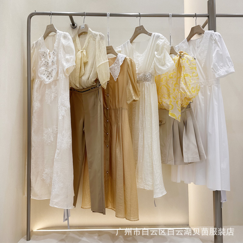 季候风24夏深圳南油高端品牌商场撤柜折扣女装尾款一手货源直播实