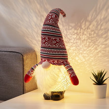 ins圣诞老人台灯创意个性男女朋友圣诞节礼物北欧卧室少女床头灯