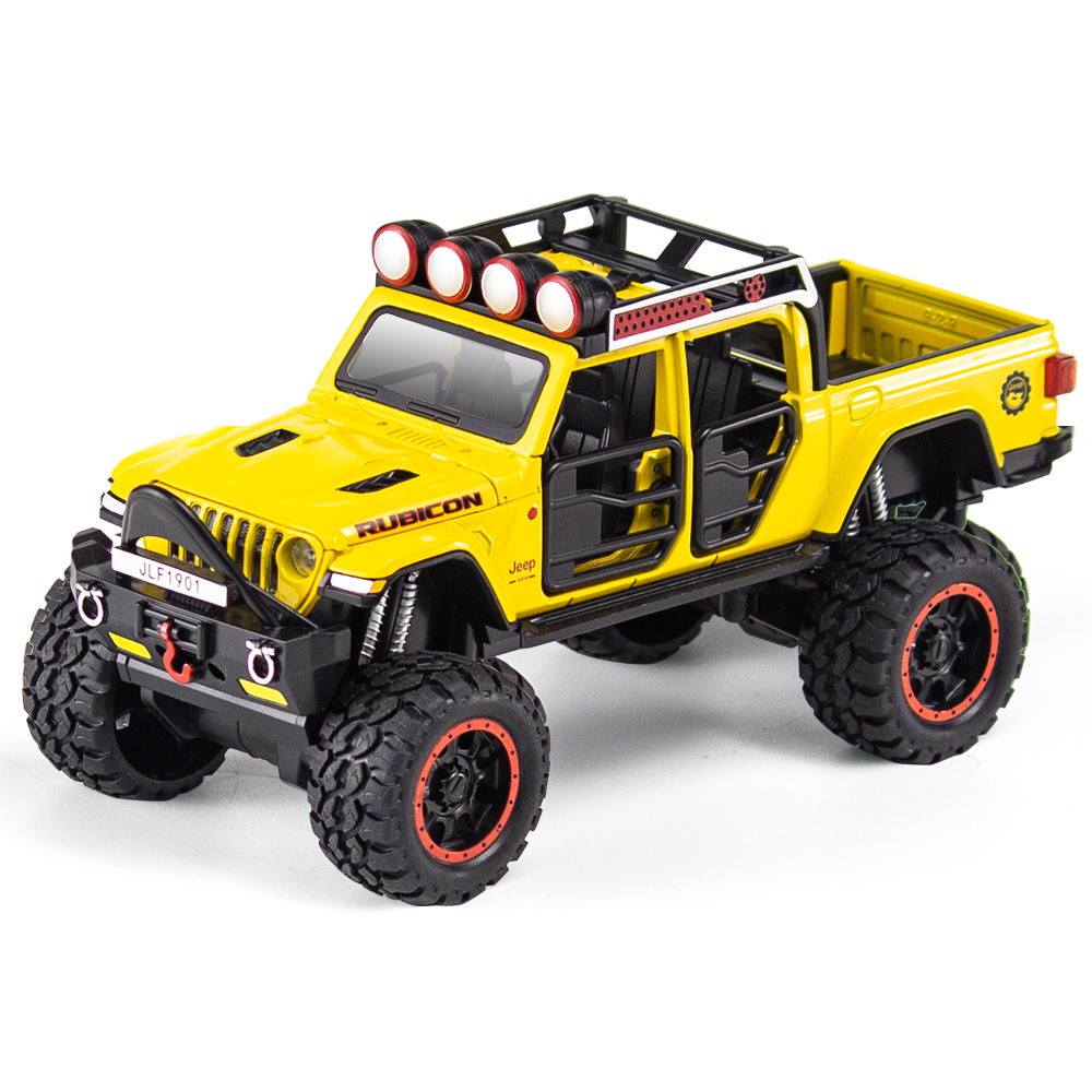 仿真jeep吉普牧马人车模型越野车合金玩具车男孩大号汽车模型玩具
