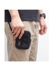 日本小众潮牌迷你WALLET男女手拿尼龙布艺短款零钱包卡包口袋小包