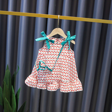 童装女款夏装女宝宝裙子婴幼儿1衣服2女童一岁小童婴儿吊带连衣裙