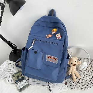 2022 Spring New Large Capacity Junior and Middle School Students Campus Partysu Schoolbag Girls Casual Backpack Wholesale