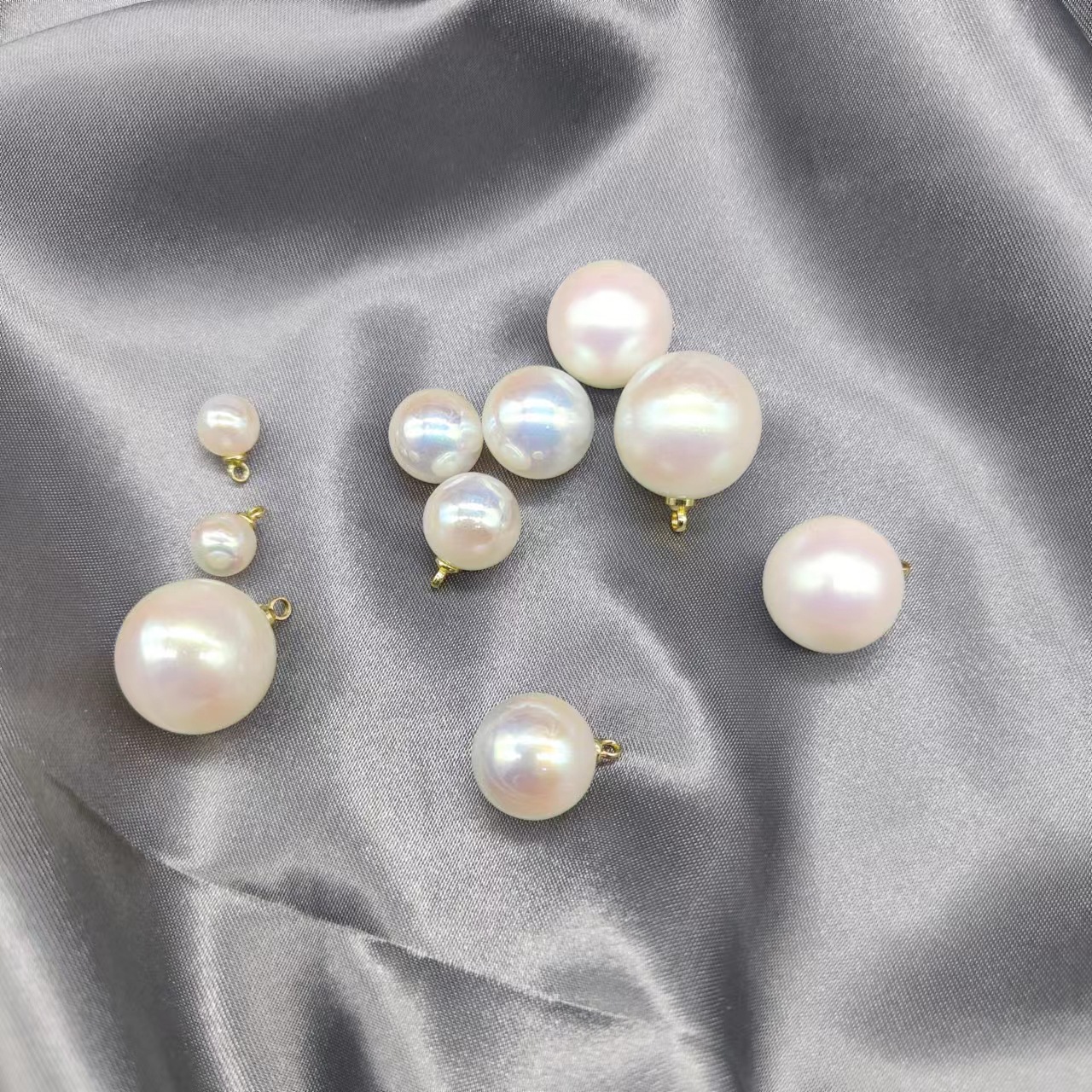 mabei pendant imitation pearl scattered beads nail clothing mobile phone ornament accessories handmade round beads ornament accessories wholesale