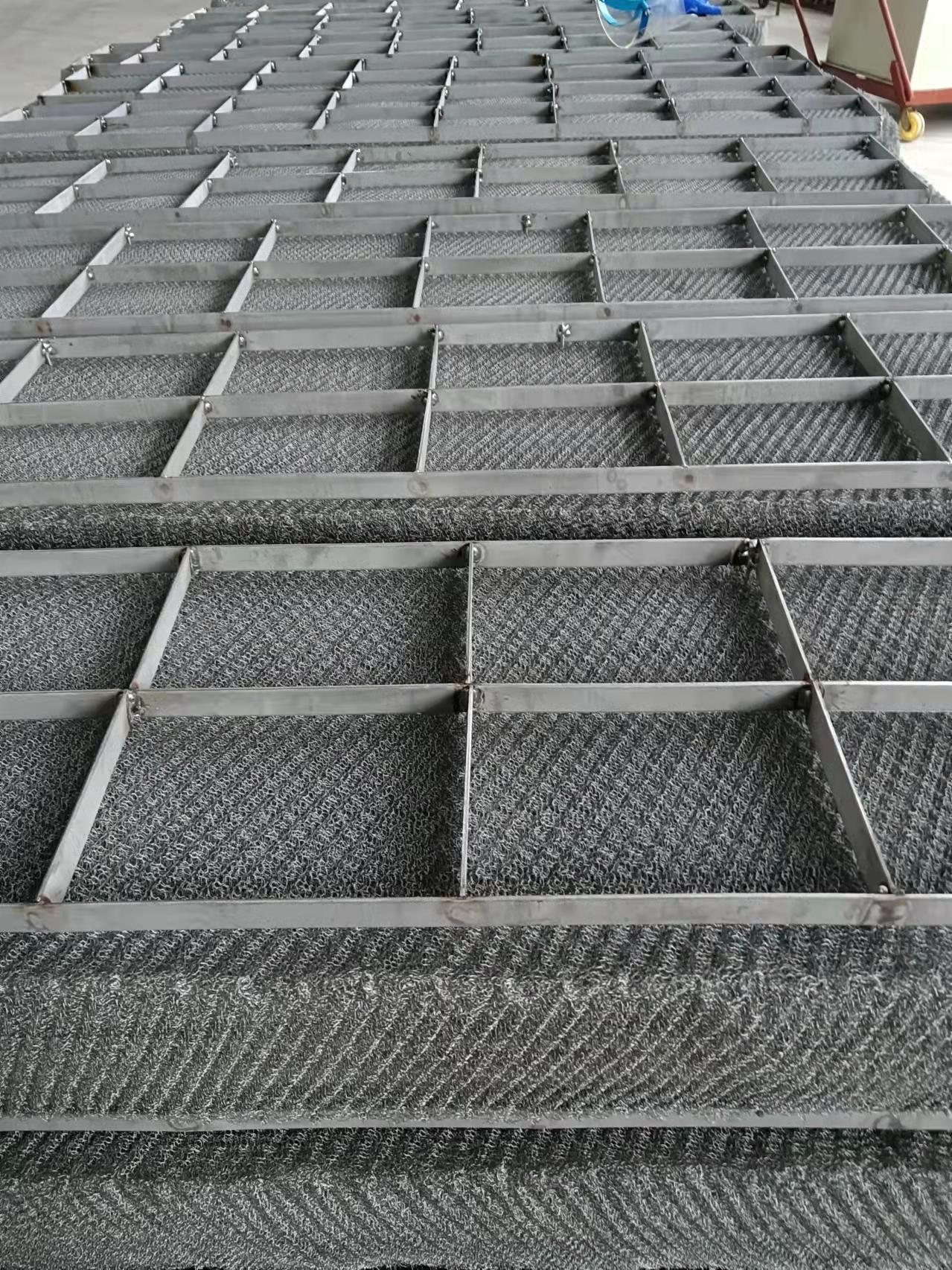 金属丝除沫器ppt材质精馏塔规整填料 塔内件过滤传质孔板波纹填料