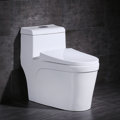 恒洁卫浴抽水马桶家用酒店智能陶瓷连体坐便器静音防臭超漩虹吸式