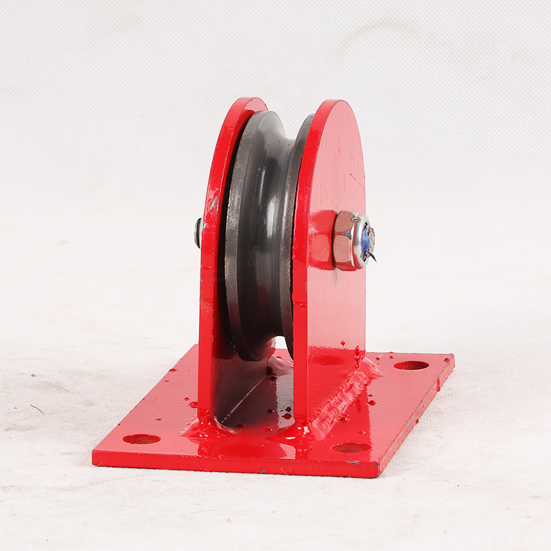 起重地轮起1吨3吨地轮天轮定滑轮合金钢起重滑车轴承钢丝绳导向轮