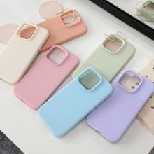 高品质真液态硅胶iPhone15苹果15手机壳14promax韩系12高级13纯色