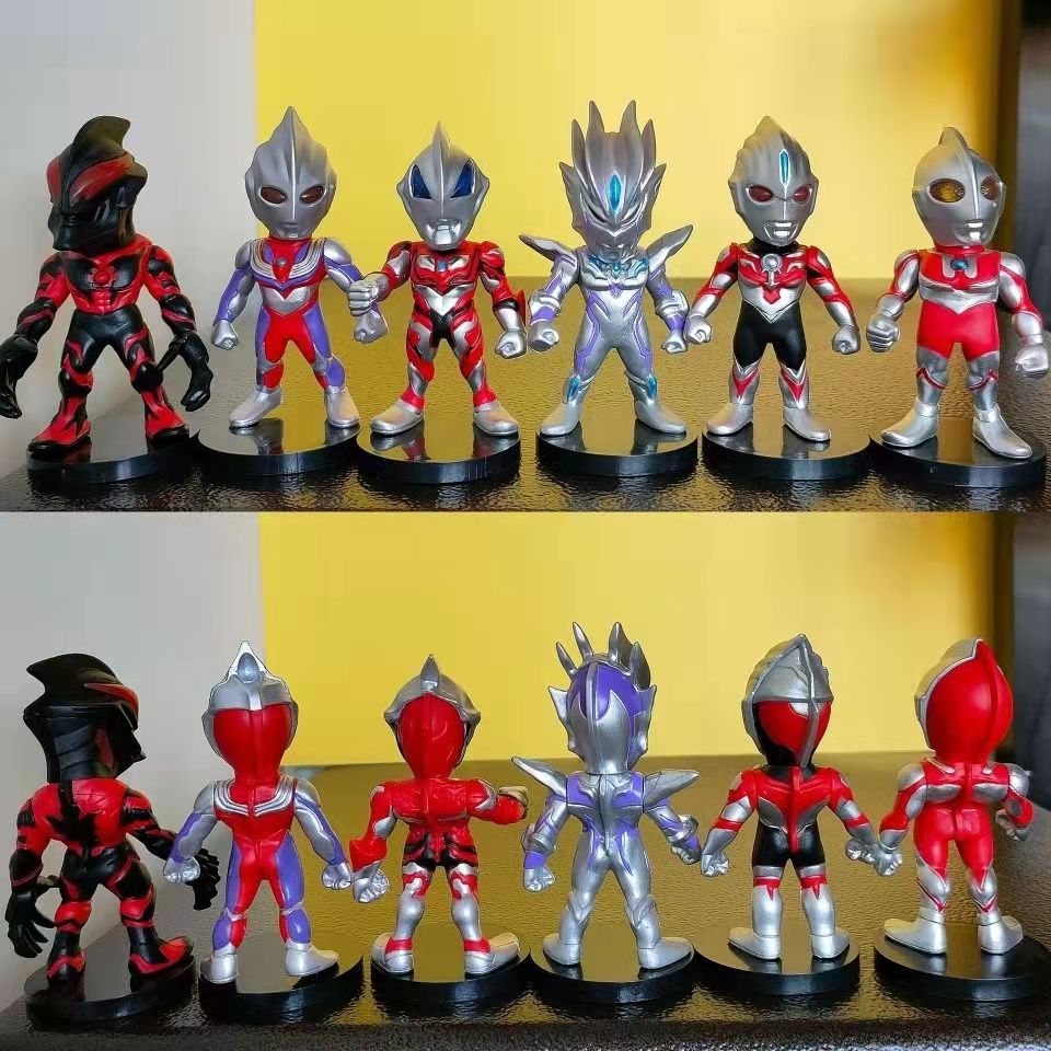 奥特曼动漫手办盲盒玩具泰罗初代雷欧可动怪兽玩偶模型摆件男礼物