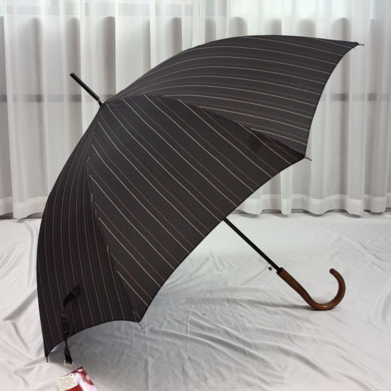 木柄绅士男女防风长柄雨伞-阿里巴巴