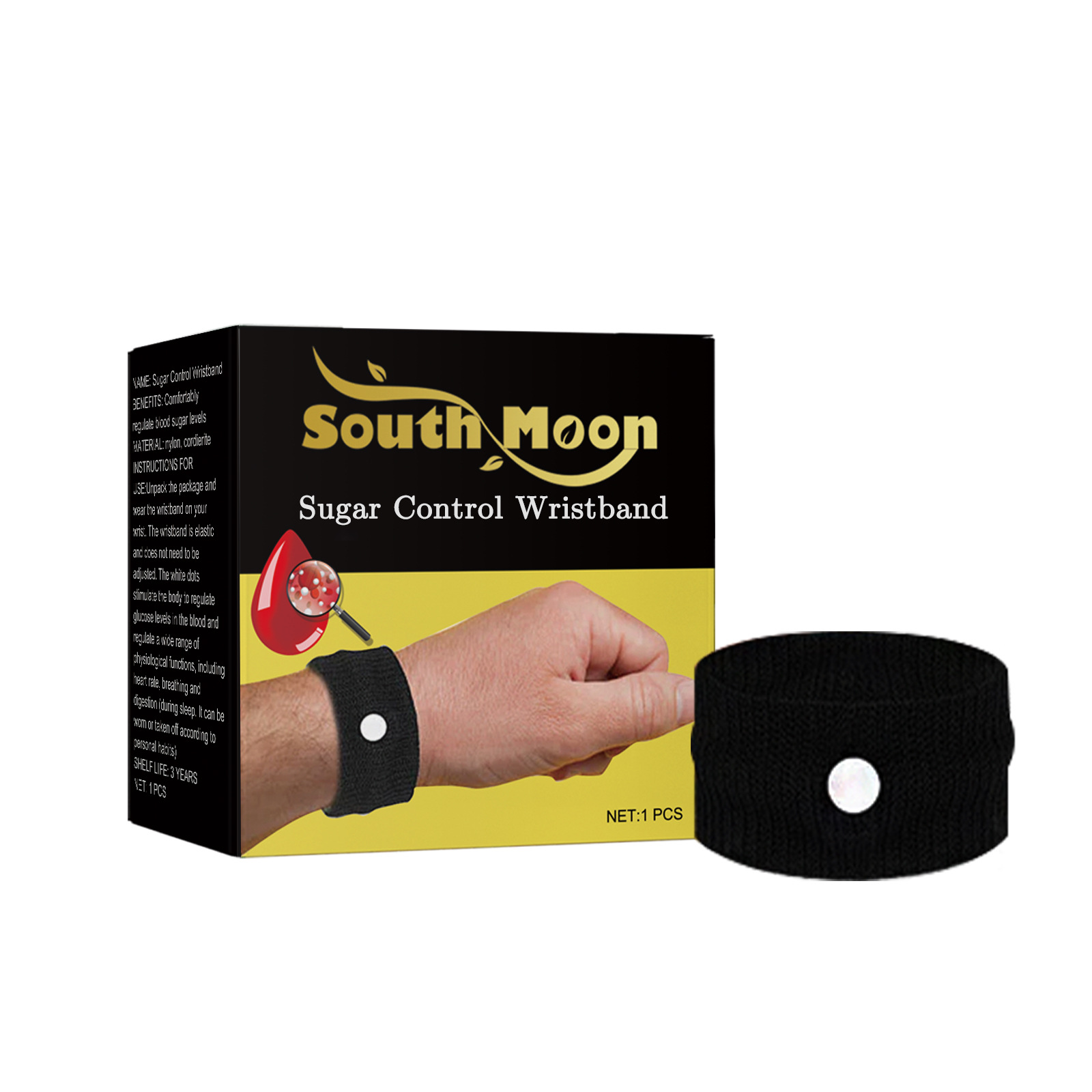 South Moon Wrist Guard Wrist Tendon Sheath Joint Protection Hand Guard Protection Hand Guard Ring Breathable Body Care