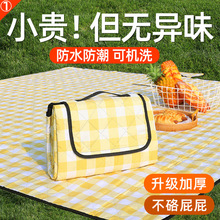 野餐垫防潮垫便携加厚野餐布户外草坪折叠露营野炊坐垫子防水地垫