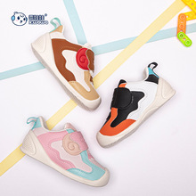 雪娃娃童鞋2023年秋季新款日常休闲透气舒适防滑婴幼童机能学步鞋