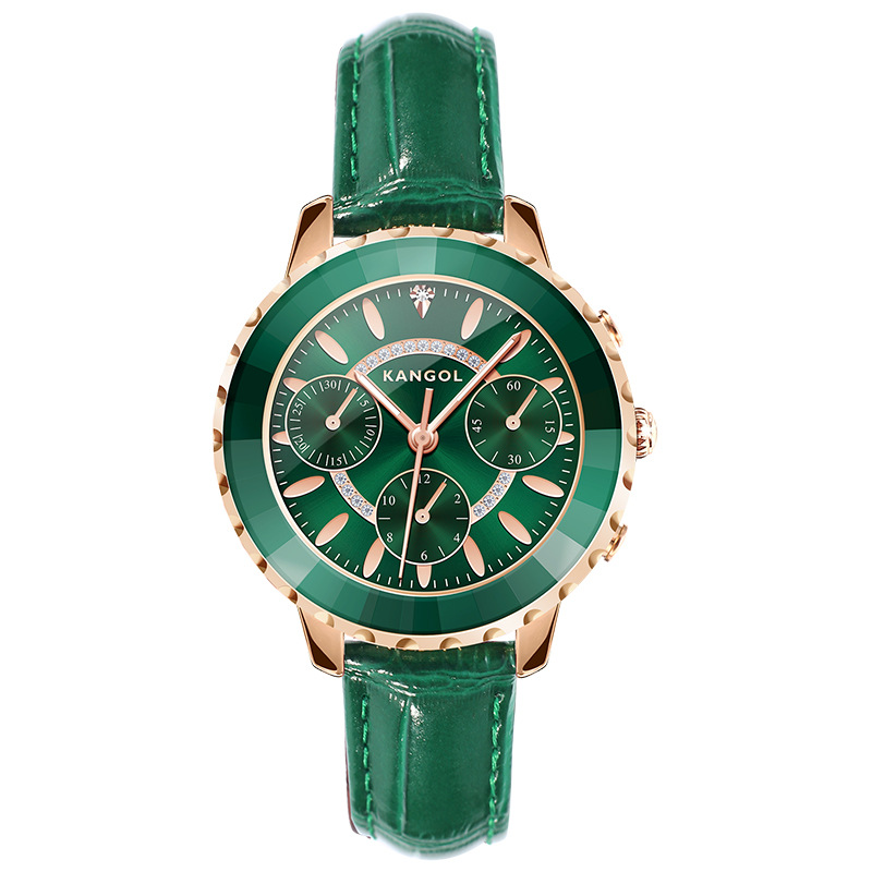 英国品牌坎戈尔袋鼠kangol全自动石英表女士手表学生防水-k605