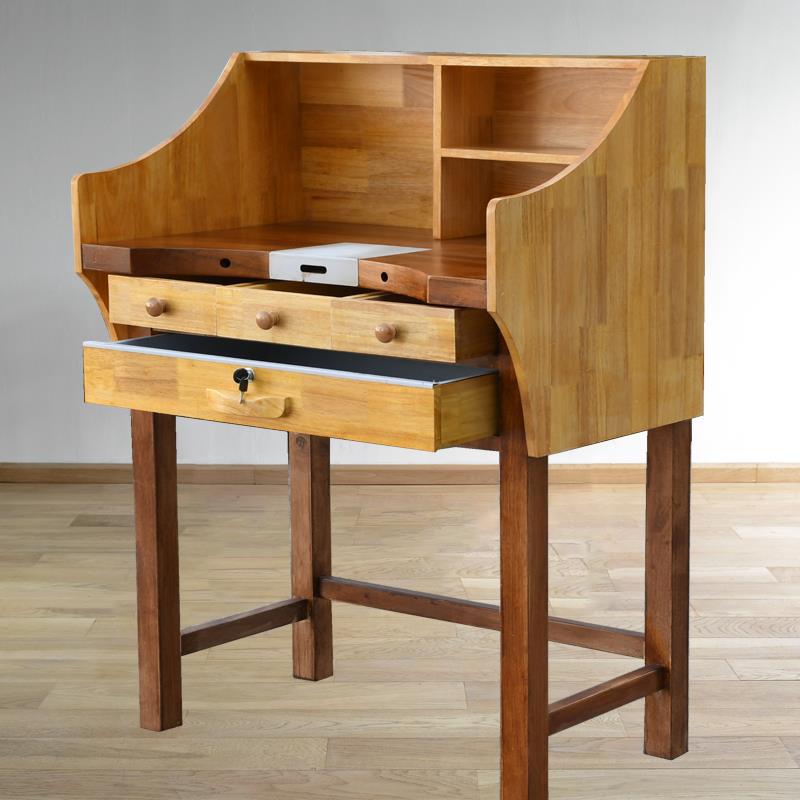 打金台工作室商用银饰店手工室实木首饰桌执模台珠宝店单人工作台