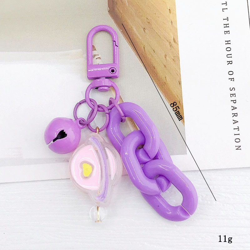 Yi Lian Ornament New Online Influencer Cute Small Animal Keychain Pendant Creative Matching School Bag Earphone Sleeves Decoration