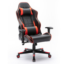 安吉批量电竞椅 黑红纯色游戏电脑椅子 网吧竞技椅