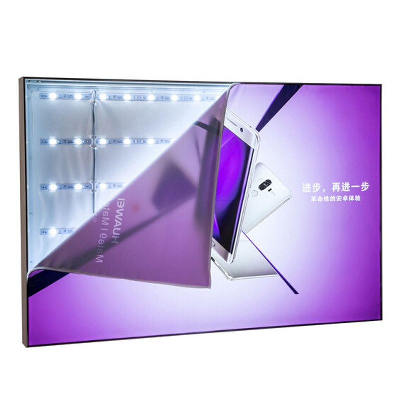 定制卡布灯箱 uv软膜打印 led卡布灯箱 uv软膜拉膜广告弹力布-阿里巴